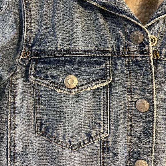 Distressed Denim Jacket from Topshop - Picture 2 of 4